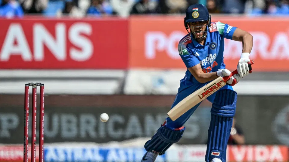 Shubman Gill for India (Source: AFP Photos)