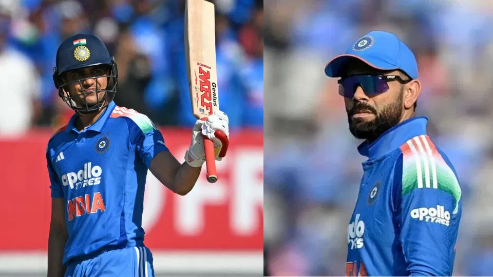 Shubman Gill Outshines Virat Kohli In Elite Batting Record