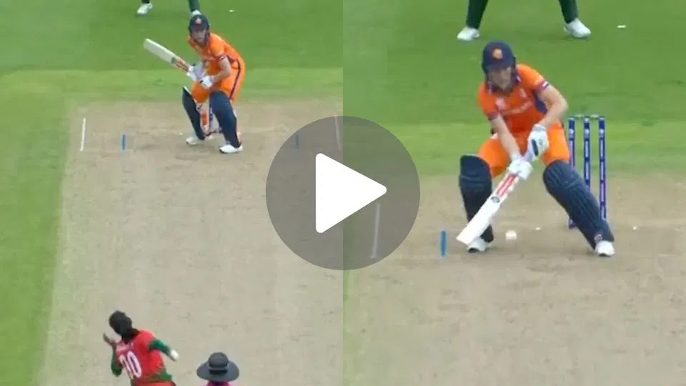 Watch- Netherlands’ Babette De Leede Pays Tribute To Jos Buttler With Audacious Ramp Shot